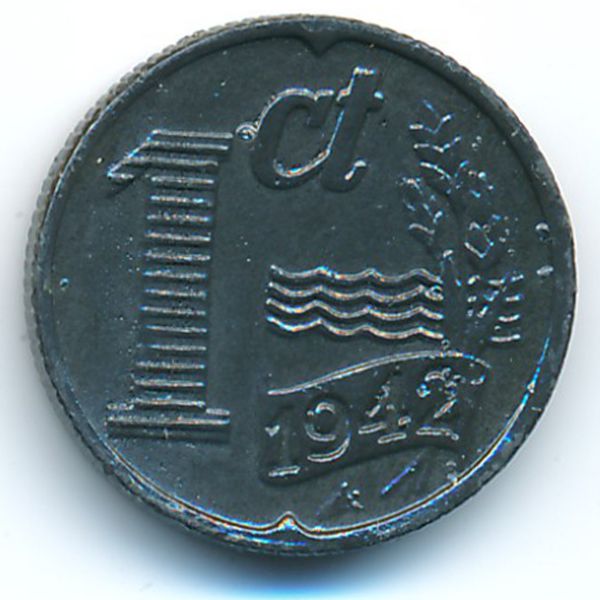 Нидерланды, 1 цент (1942 г.)