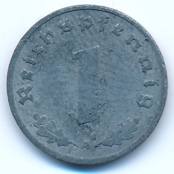 Третий Рейх, 1 рейхспфенниг (1942 г.)