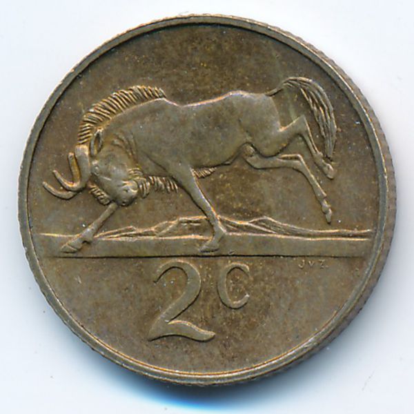 ЮАР, 2 цента (1983 г.)