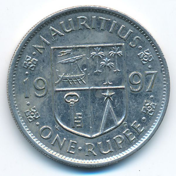 Маврикий, 1 рупия (1997 г.)