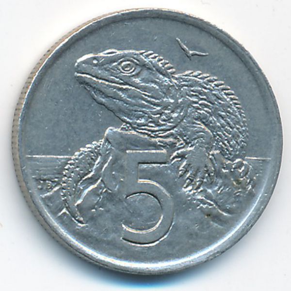Новая Зеландия, 5 центов (1978 г.)