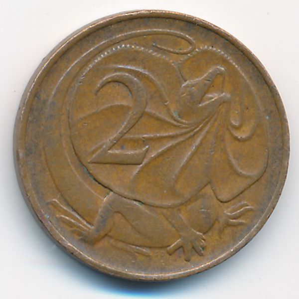 Австралия, 2 цента (1967 г.)