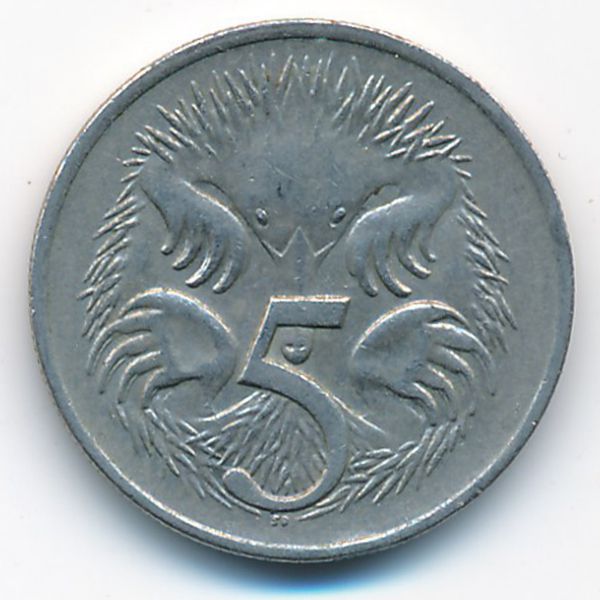 Австралия, 5 центов (1976 г.)
