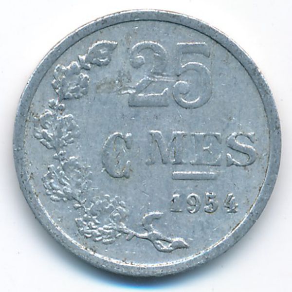 Люксембург, 25 сентим (1954 г.)