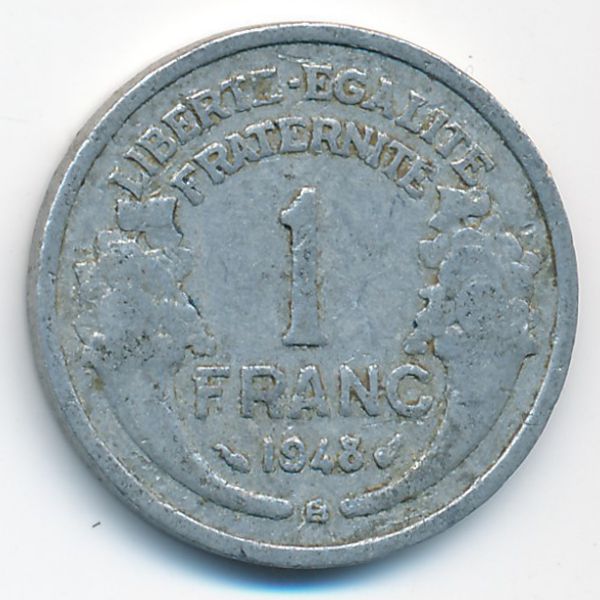Франция, 1 франк (1948 г.)