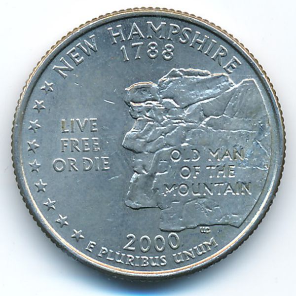 США, 1/4 доллара (2000 г.)