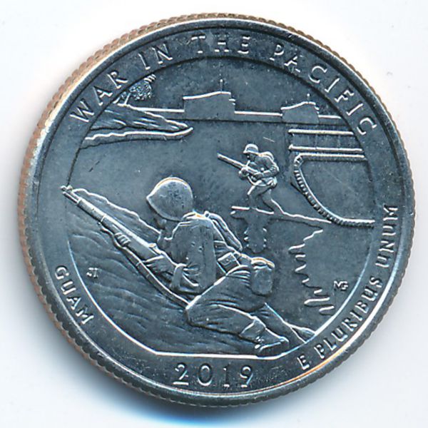 США, 1/4 доллара (2019 г.)