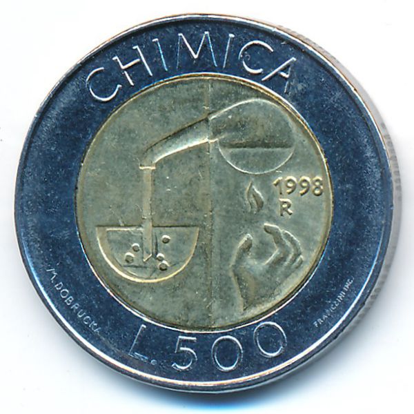 Сан-Марино, 500 лир (1998 г.)
