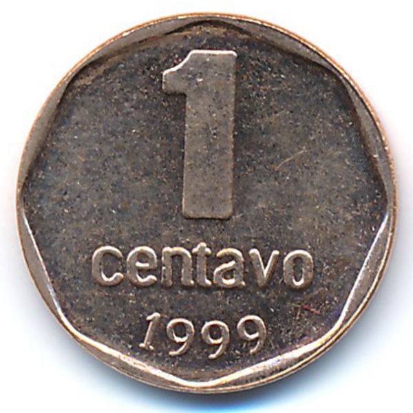 Аргентина, 1 сентаво (1999 г.)