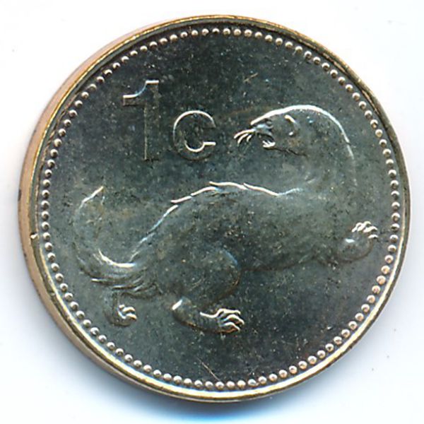Мальта, 1 цент (2001 г.)