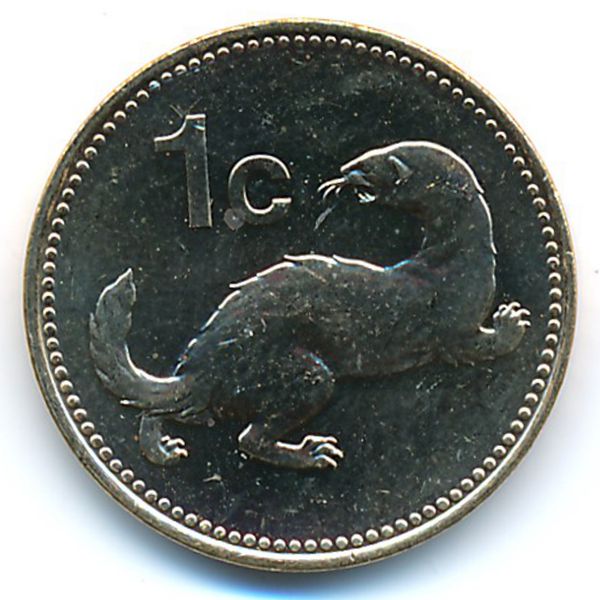 Мальта, 1 цент (2001 г.)
