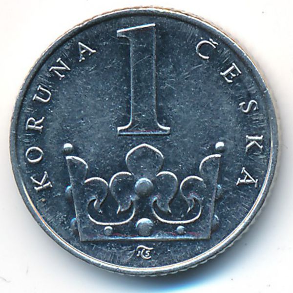 Чехия, 1 крона (1993 г.)