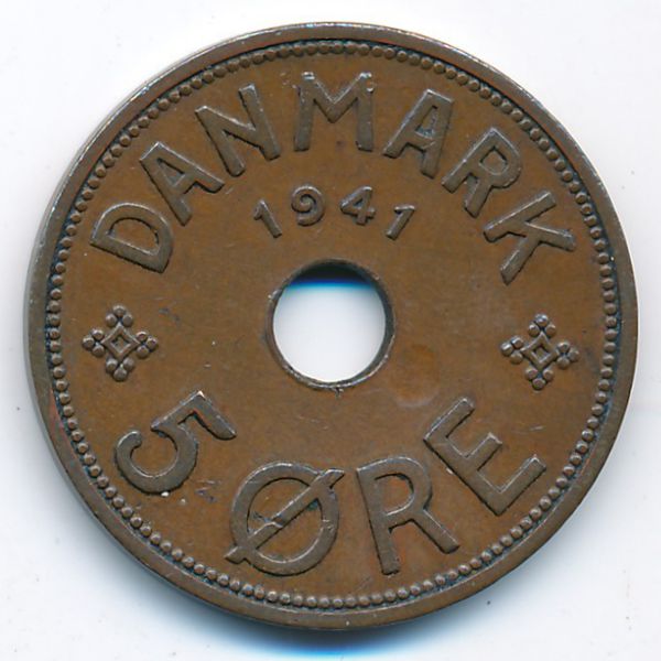 Фарерские острова, 5 эре (1941 г.)