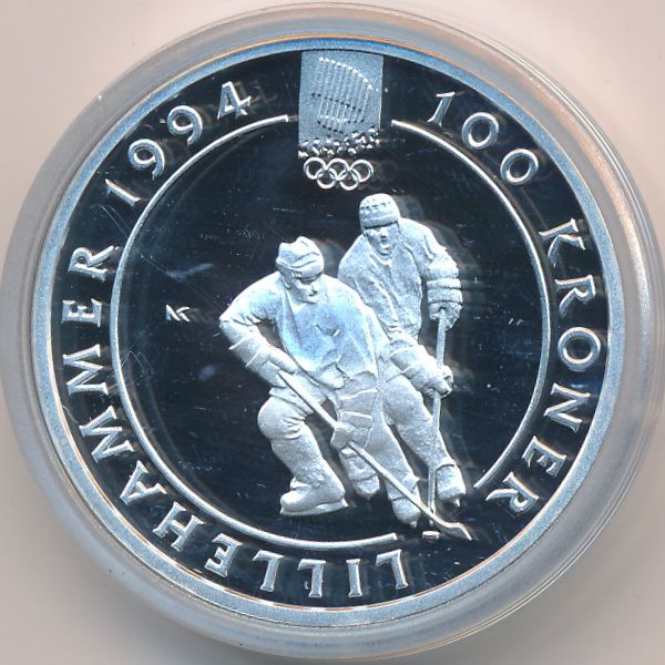Норвегия, 100 крон (1992 г.)
