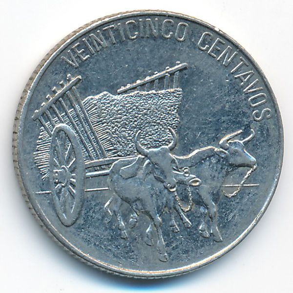 Доминиканская республика, 25 сентаво (1989 г.)