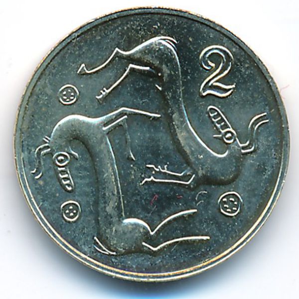 Кипр, 2 цента (2004 г.)