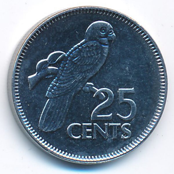 Сейшелы, 25 центов (2012 г.)