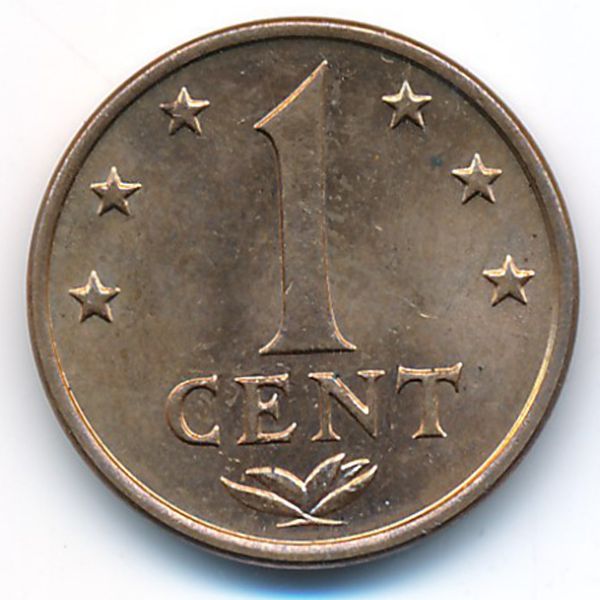 Антильские острова, 1 цент (1977 г.)