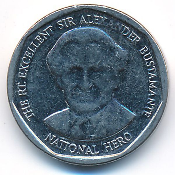 Ямайка, 1 доллар (2012 г.)