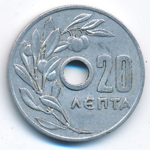 Греция, 20 лепт (1959 г.)