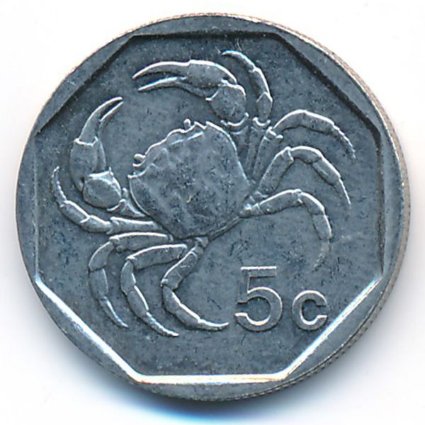 Мальта, 5 центов (2001 г.)