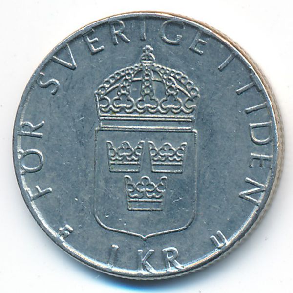 Швеция, 1 крона (1978 г.)