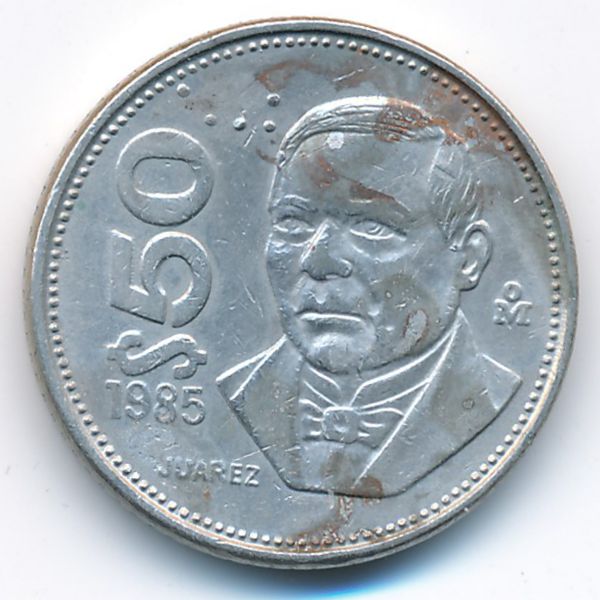 Мексика, 50 песо (1985 г.)