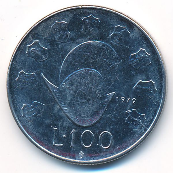 Сан-Марино, 100 лир (1979 г.)