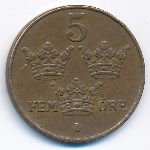 Швеция, 5 эре (1950 г.)