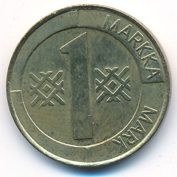 Финляндия, 1 марка (1996 г.)