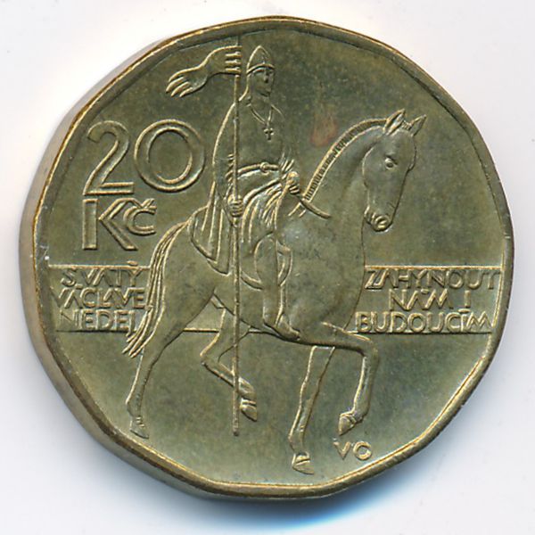 Чехия, 20 крон (1999 г.)