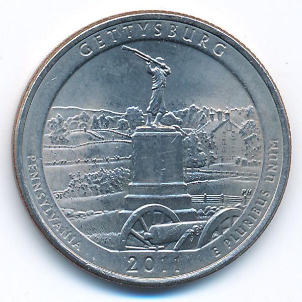 США, 1/4 доллара (2011 г.)