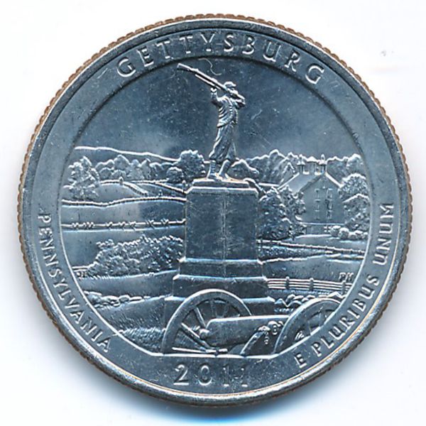 США, 1/4 доллара (2011 г.)