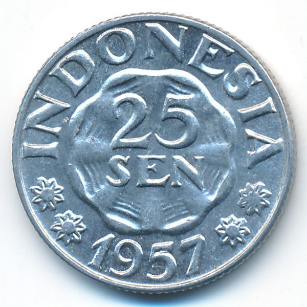 Индонезия, 25 сен (1957 г.)