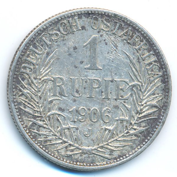 Немецкая Африка, 1 рупия (1906 г.)