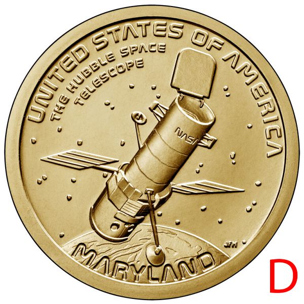 США, 1 доллар (2020 г.)