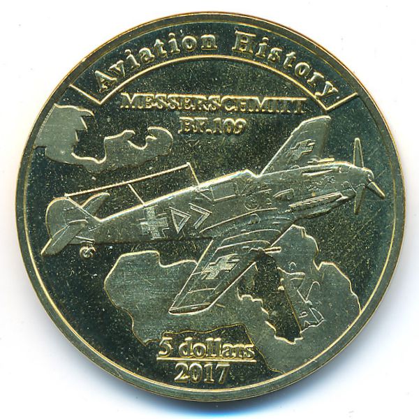 Агрихан., 5 долларов (2017 г.)