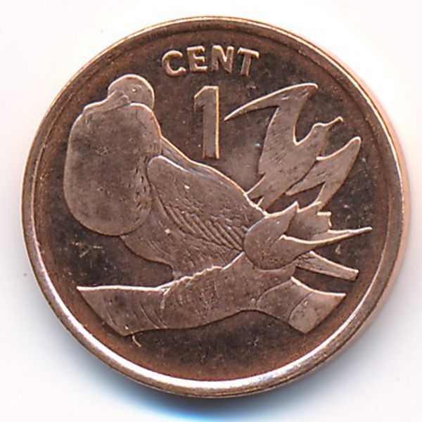 Кирибати, 1 цент (1992 г.)