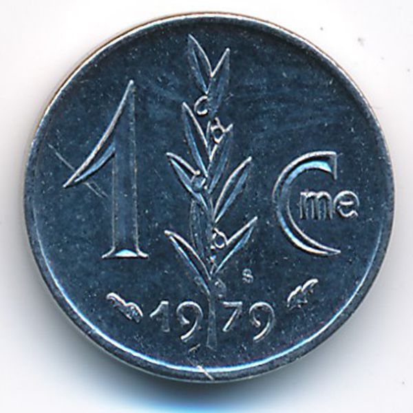 Монако, 1 сентим (1979 г.)