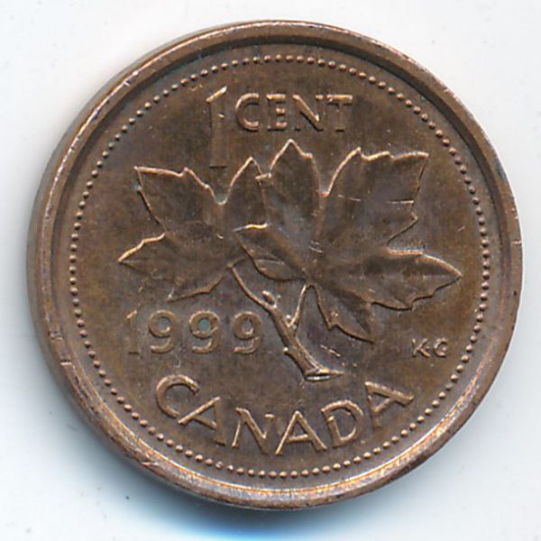 Канада, 1 цент (1999 г.)