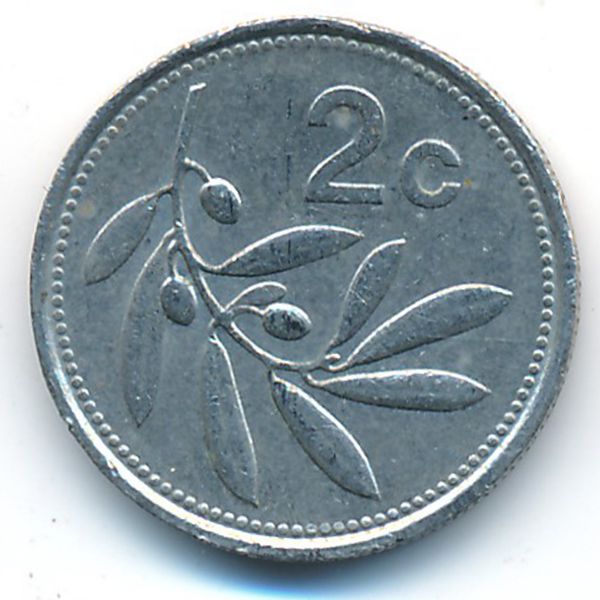 Мальта, 2 цента (1993 г.)