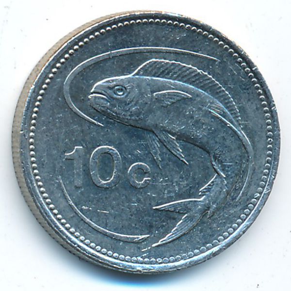 Мальта, 10 центов (2005 г.)