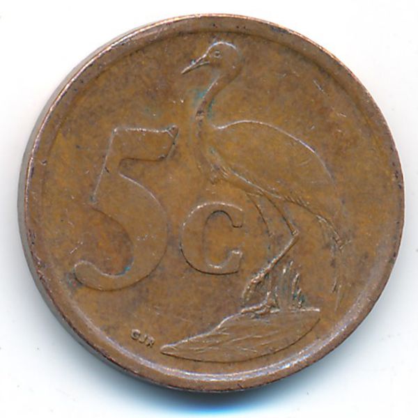 ЮАР, 5 центов (2006 г.)