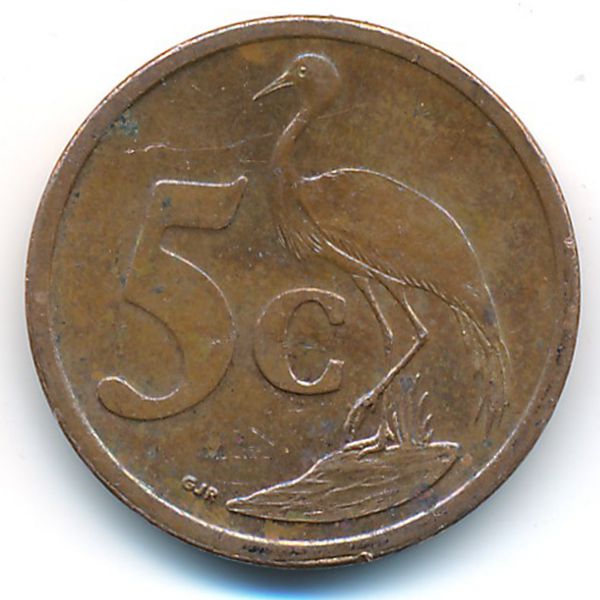 ЮАР, 5 центов (2008 г.)