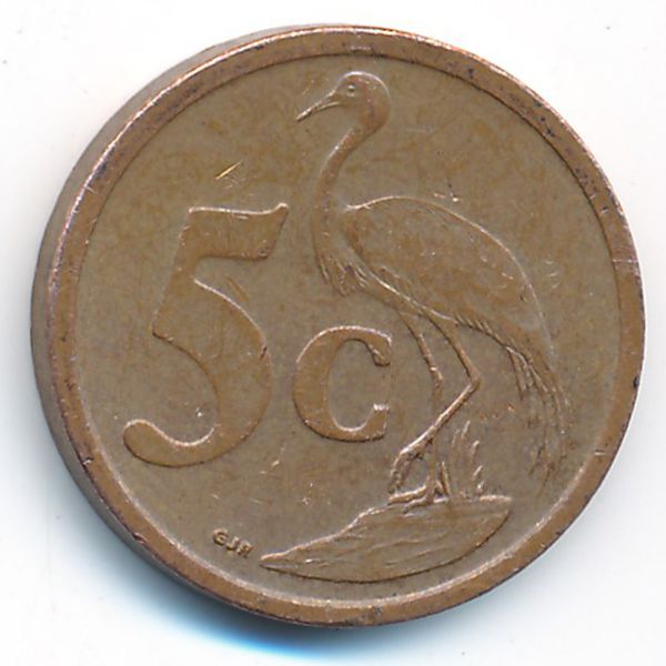 ЮАР, 5 центов (2008 г.)