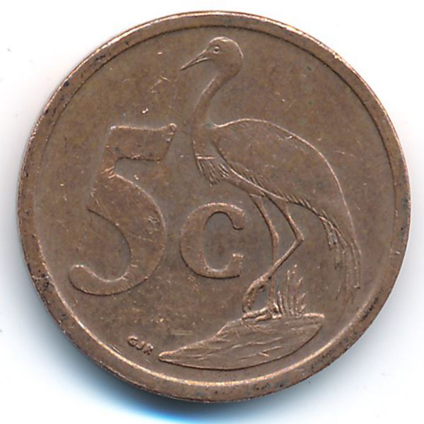 ЮАР, 5 центов (2008 г.)
