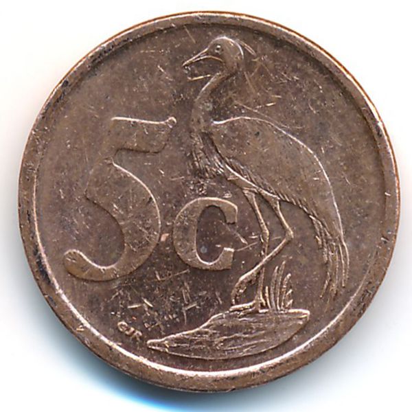 ЮАР, 5 центов (2009 г.)