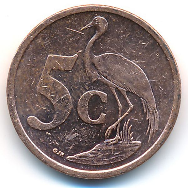 ЮАР, 5 центов (2010 г.)