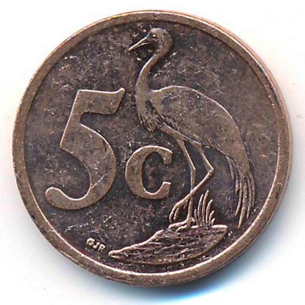 ЮАР, 5 центов (2010 г.)
