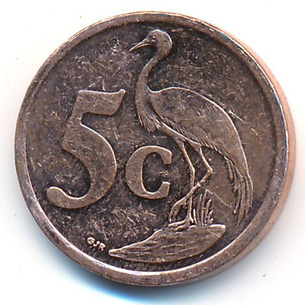 ЮАР, 5 центов (2010 г.)